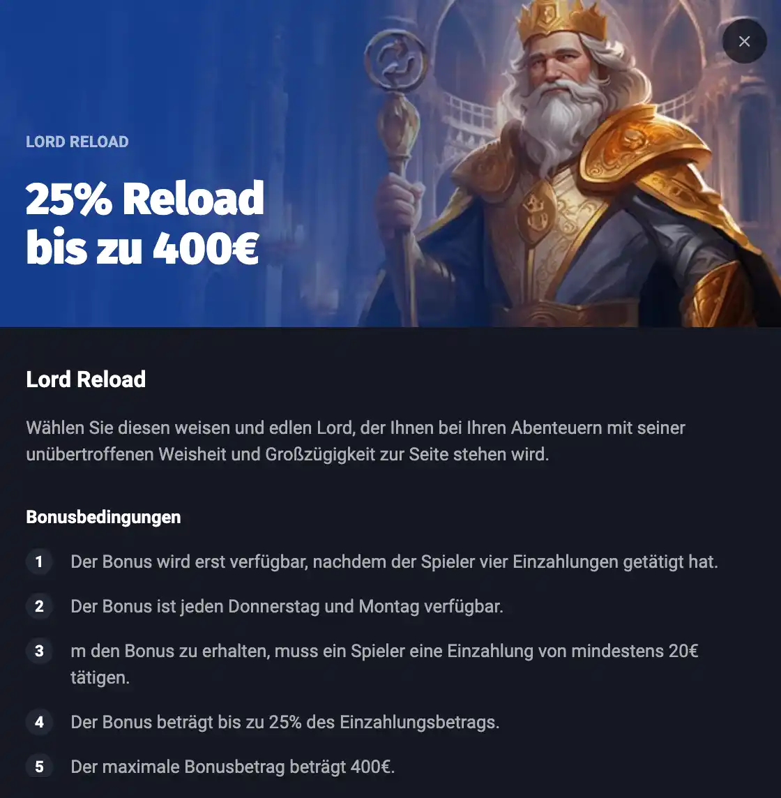 slotlords bonus